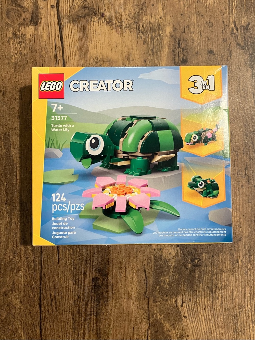 Lego creator combo turtle